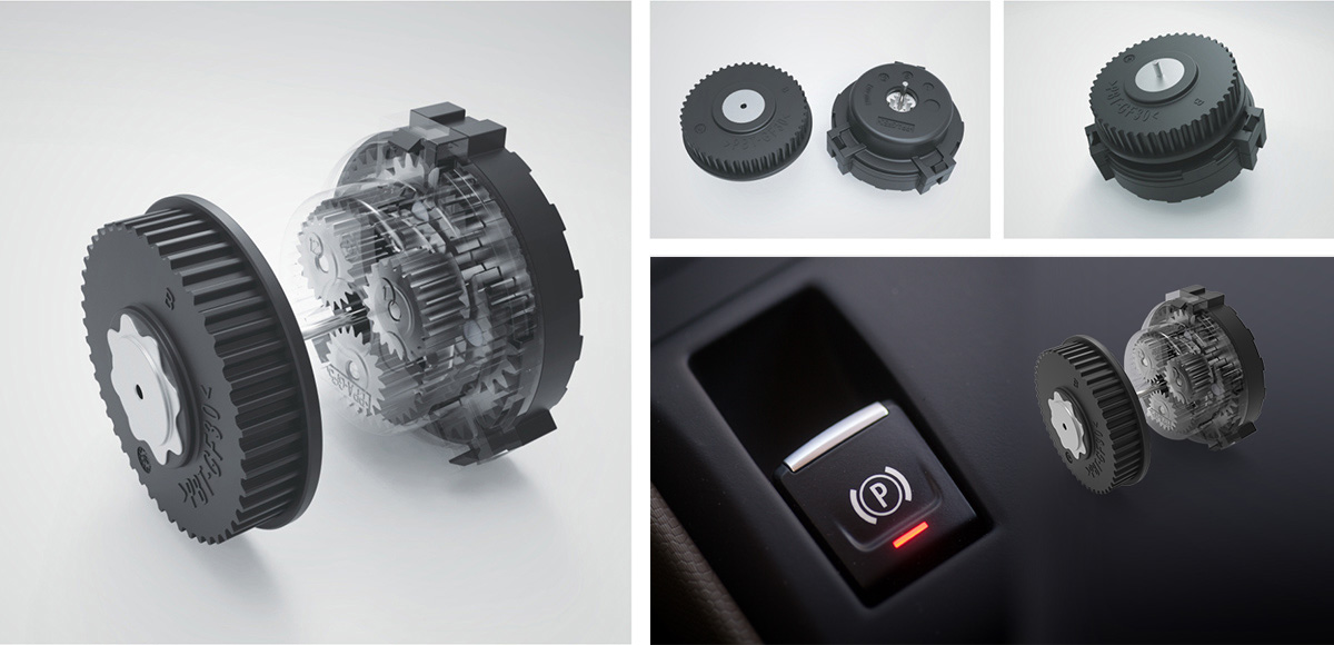 EPB電子駐車系統齒輪箱