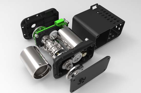 機器關節無刷舵機齒輪箱